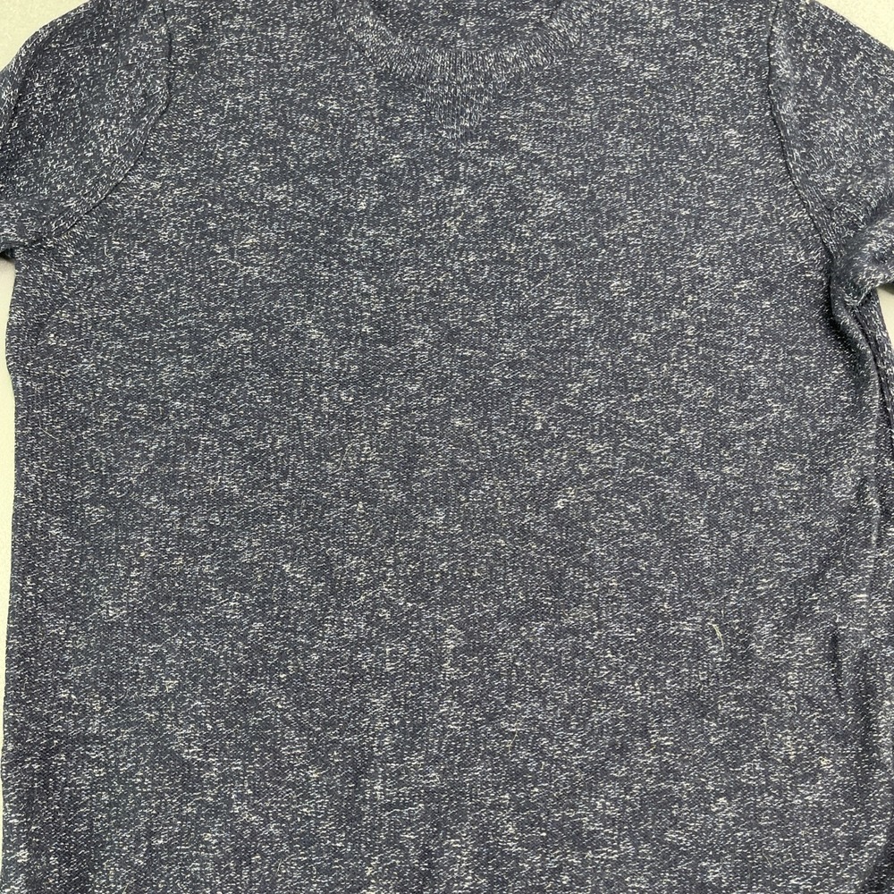 Banana Republic Blue Crewneck Sweater Made with Italian Yarn Size Large - Picture 8 of 8
